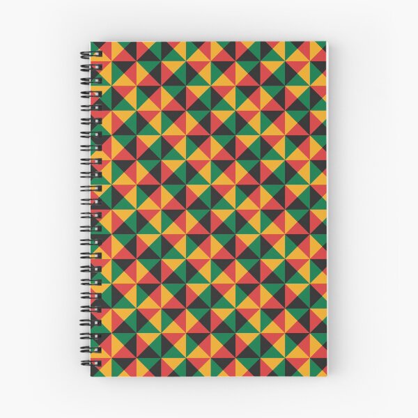 Item preview, Geometric Triangle Pattern (Rasta Colours) designed and sold by John Uttley.