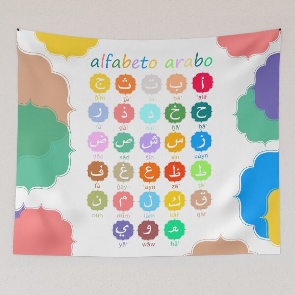 Item preview, Arabic alphabet (italian title) designed and sold by KHATDESIGNITALY.