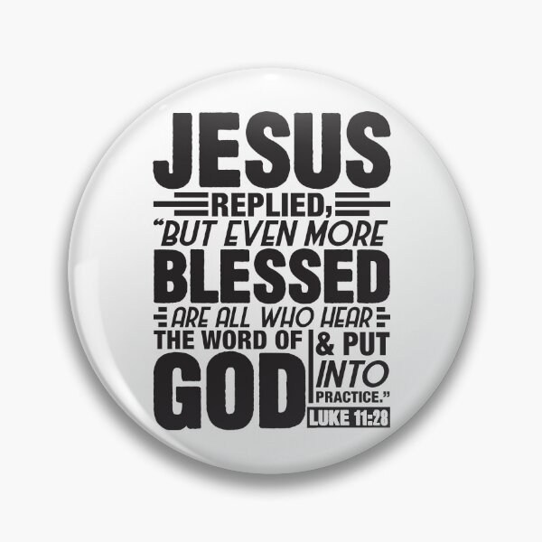 Item preview, Luke 11:28 designed and sold by plushism.