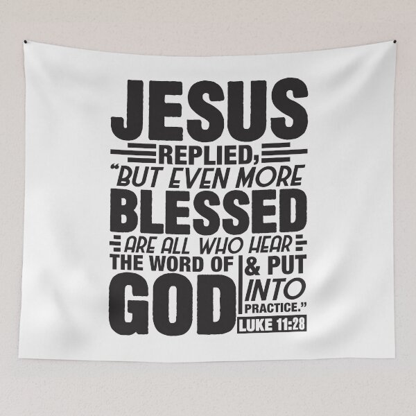 Item preview, Luke 11:28 designed and sold by plushism.