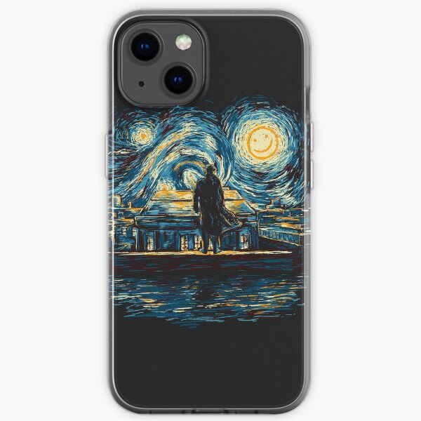 Starry Fall (Sherlock) iPhone Soft Case