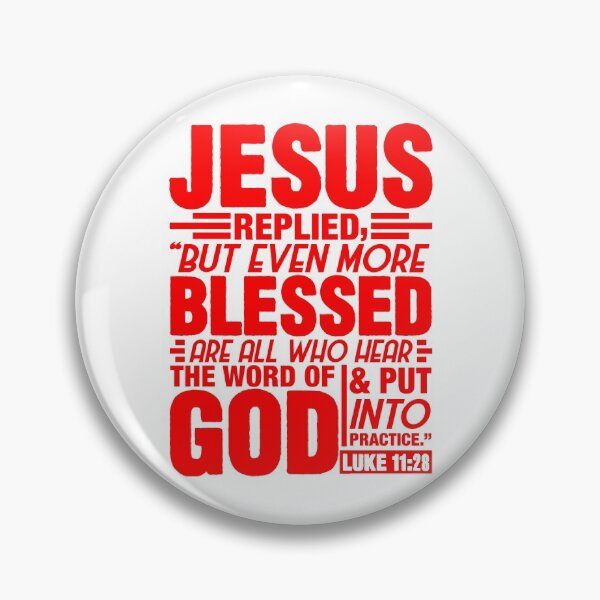 Item preview, Luke 11:28 designed and sold by plushism.