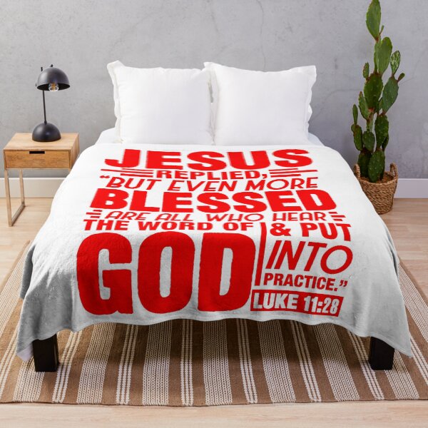 Item preview, Luke 11:28 designed and sold by plushism.