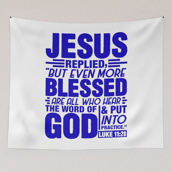 Item preview, Luke 11:28 designed and sold by plushism.