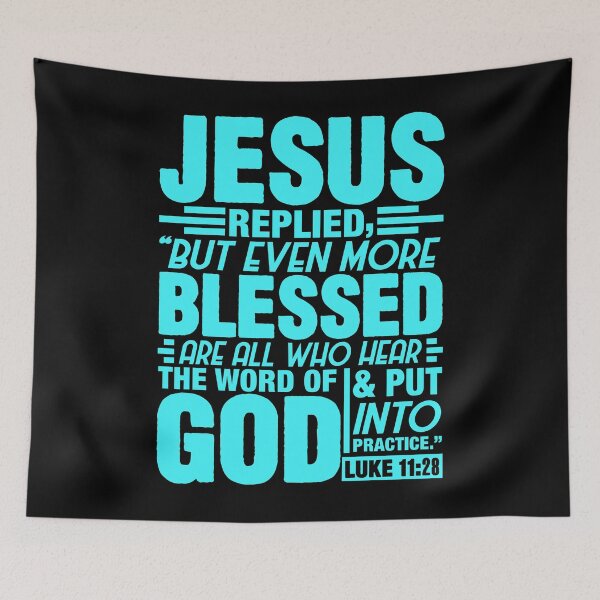 Item preview, Luke 11:28 designed and sold by plushism.