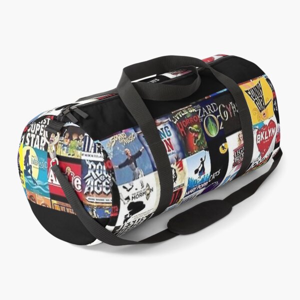 Broadway Show Logo Collage Duffle Bag