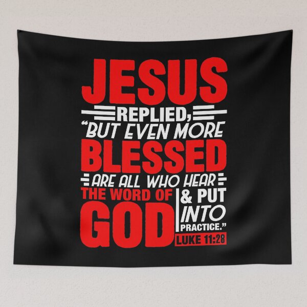 Item preview, Luke 11:28 designed and sold by plushism.