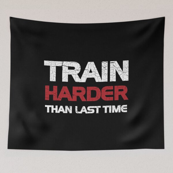 Item preview, Greg Doucette Train Harder Than Last Time Vintage designed and sold by denisseinfeld.