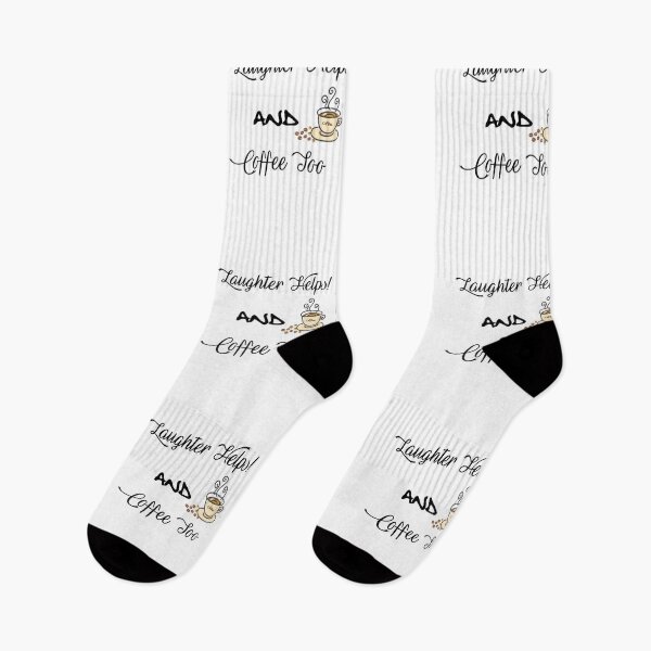 Item preview, Laughter helps and Coffee too designed and sold by ActRightToday.