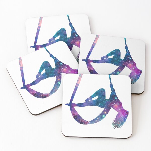 Item preview, Aerial Stars 4 - Aerial Silks, Circus, and Outer Space designed and sold by FlyingFoxDesign.