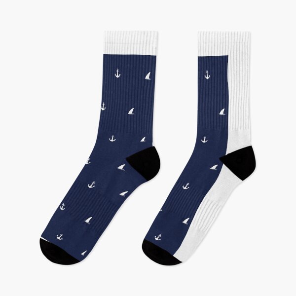 Item preview, summer boat anchor navy pattern designed and sold by Queengood.
