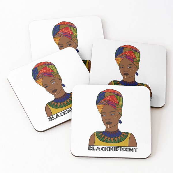 Item preview, Black is Magnificent, Black Pride, Afro Woman  designed and sold by Logiamerch.