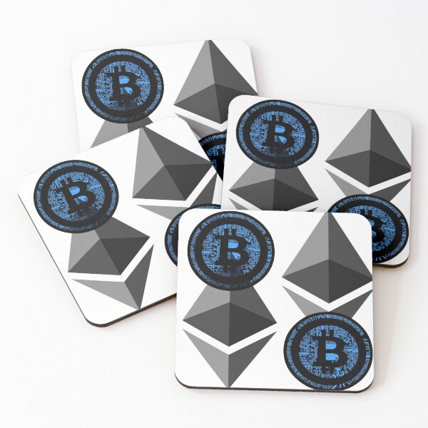 Item preview, pattern crypto blue bitcoin ethereum dodge designed and sold by SportsHockey.