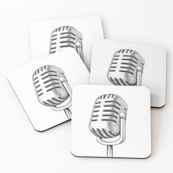 Item preview, Hand Drawn Microphone designed and sold by Joseph Mizovic.