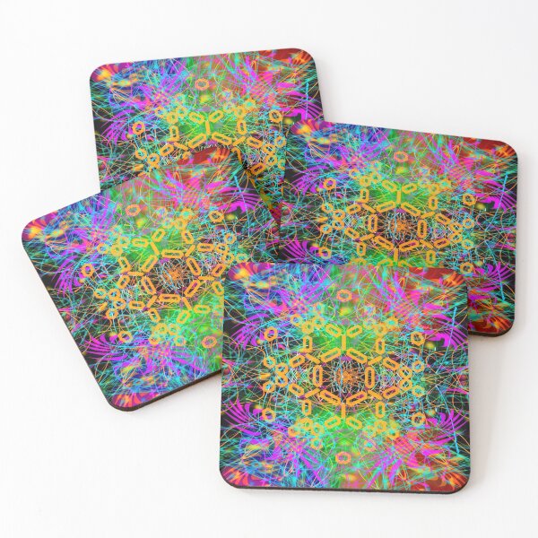 Item preview, Black Scratch Mandala 7 designed and sold by Discordant Dreams Art.