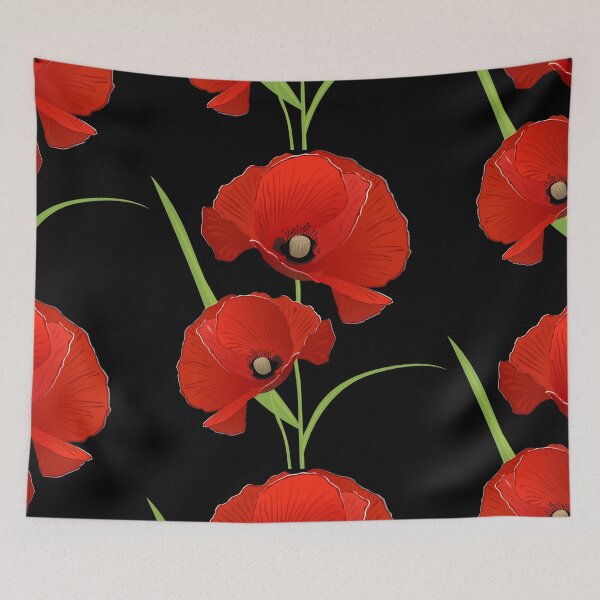 Item preview, Poppies designed and sold by KHATDESIGNITALY.