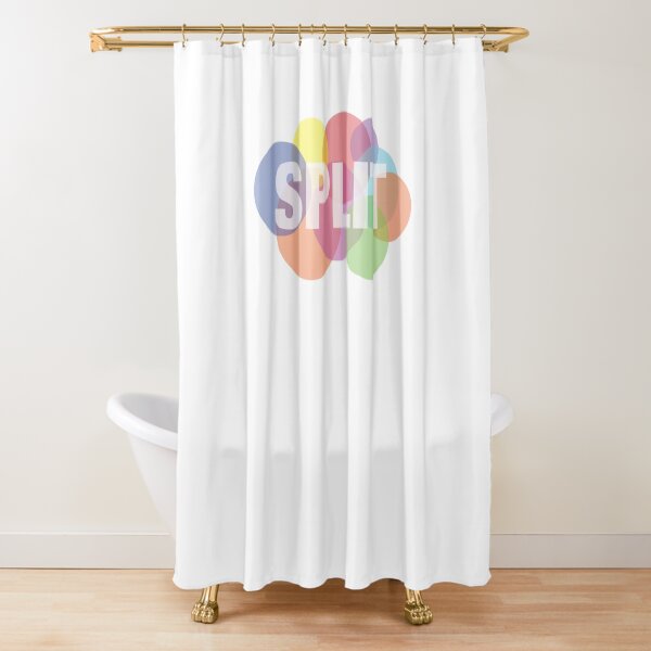 Split Shower Curtains Redbubble