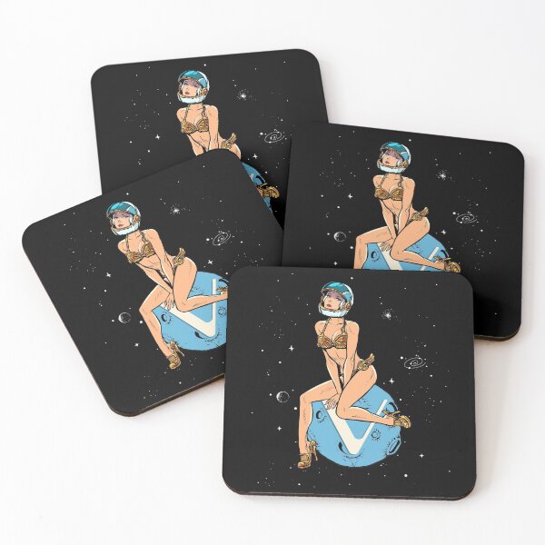 Item preview, Vechain Pin-up Girl - Vechain To The Moon VET Space Man Cypto Currency  designed and sold by Ormes21.