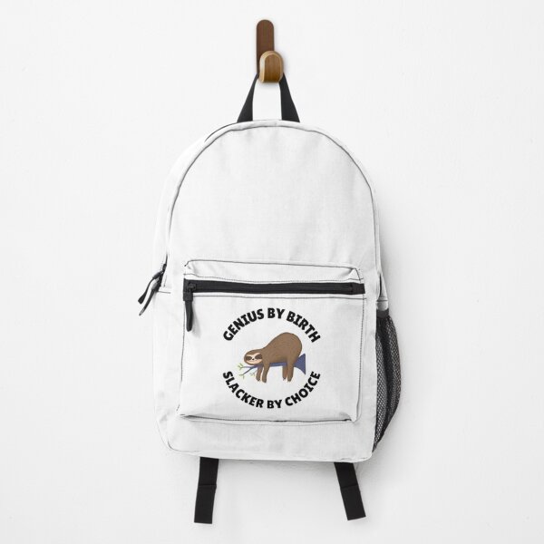 Item preview, genius by birth slacker by choice designed and sold by Sinovius.