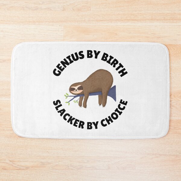 Item preview, genius by birth slacker by choice designed and sold by Sinovius.