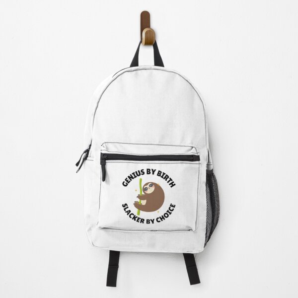 Item preview, genius by birth slacker by choice designed and sold by Sinovius.