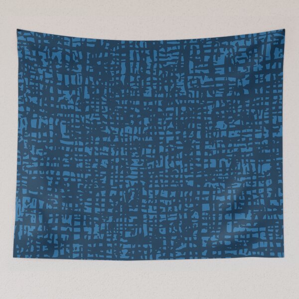 Item preview, Fibre Mesh Pattern (Blue) designed and sold by John Uttley.