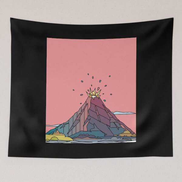 Artikelvorschau, Vulkanausbruch Supervulkan Eruption Lava entworfen und verkauft von flofin.