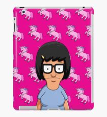 Tina Belcher Unicorn Pattern Hot Pink iPad Case/Skin