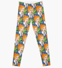 Frizzle-Muster Leggings