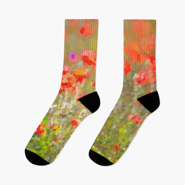 Item preview, Poppies Art Abstract  designed and sold by Londonimages.