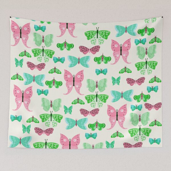 Item preview, Butterflies green  designed and sold by Valeria Frustaci.