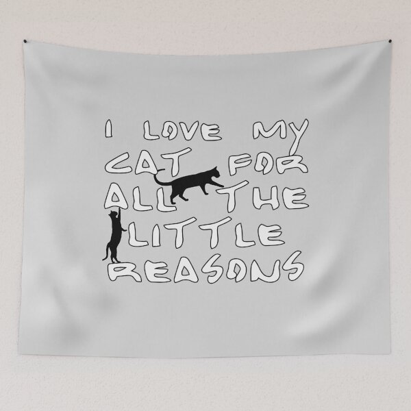 Item preview, I love my cat for all the little reasons  designed and sold by PGPshop.