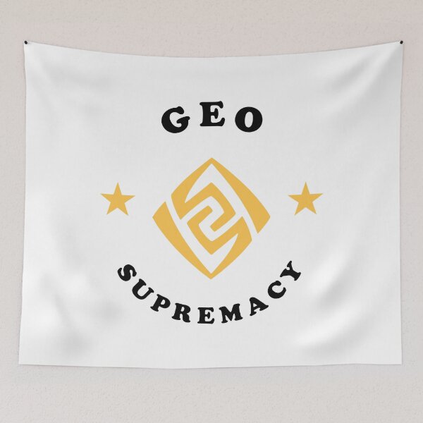 Item preview, Geo supremacy - Genshin Impact designed and sold by Morcawork.