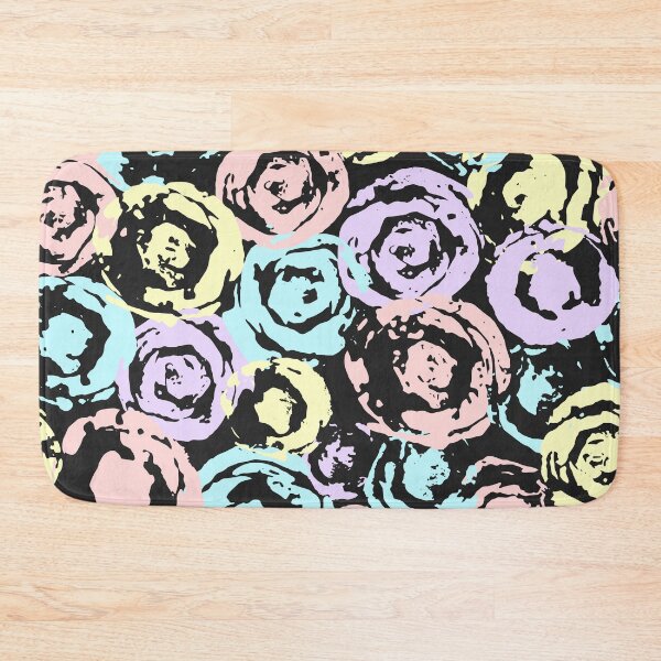 Item preview, Abstract Pastel Colored Rose Pattern designed and sold by Jovydesign.