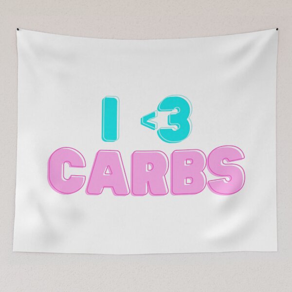 Item preview, I <3 carbs designed and sold by samiiodice.