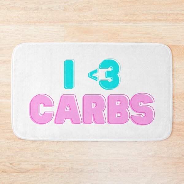 Item preview, I <3 carbs designed and sold by samiiodice.