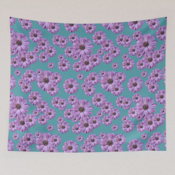 Item preview, Purple Gerber Daisy, Plant Lover, Seamless Repeat Print - Large designed and sold by 10pmCreations.