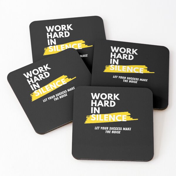 Item preview, work hard in silence let success make the noise designed and sold by andy-mt.