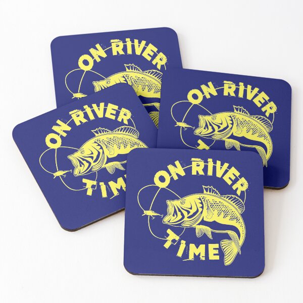 Item preview, On River Time Fishing Fish designed and sold by jaygo.