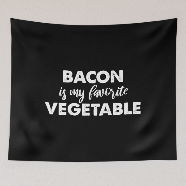 Item preview, Bacon Is My Favorite Vegetable Funny Food designed and sold by Shop signer.