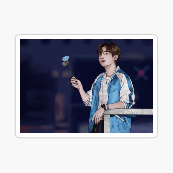 Taehyun fanart Sticker