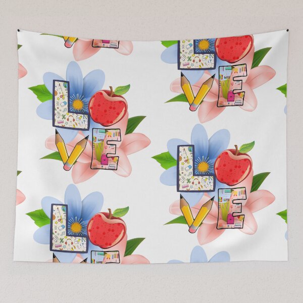 Item preview, LOVE Teacher Life Apple Pencil Teacher Appreciation designed and sold by Independence arrival.