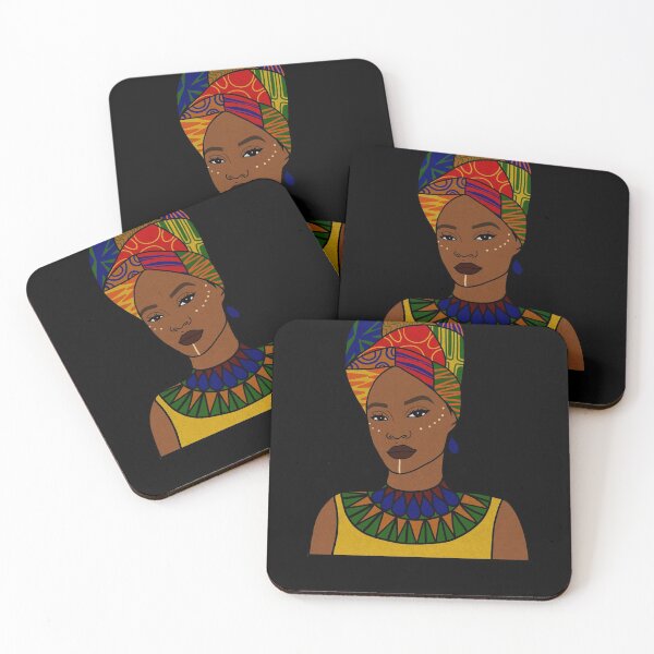 Item preview, Beautiful Afro African Woman, Black Pride  designed and sold by Logiamerch.
