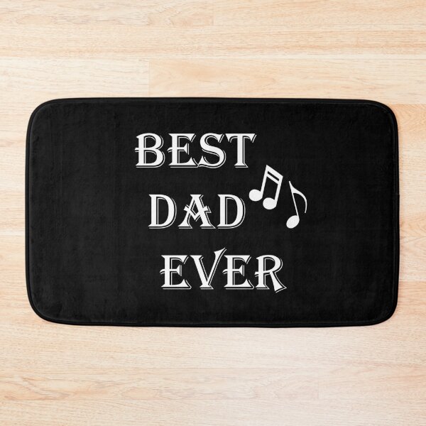 Item preview, Best dad ever music notes  designed and sold by Rami Khalifah.