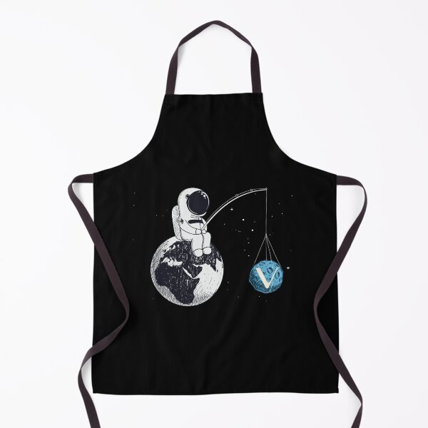 Item preview, Vechain Astronaut Fishing Moon - Vechain To The Moon VET Space Man Cypto Currency designed and sold by Ormes21.