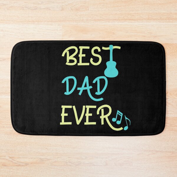 Item preview, Best dad ever music notes  designed and sold by Rami Khalifah.