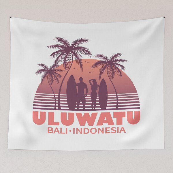 Item preview, Uluwatu Bali Indonesia Summer Surfing Design designed and sold by CynthiaGraphics.