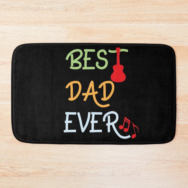 Item preview, Best dad ever music notes  designed and sold by Rami Khalifah.
