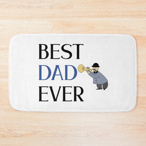 Item preview, Best dad ever music notes  designed and sold by Rami Khalifah.