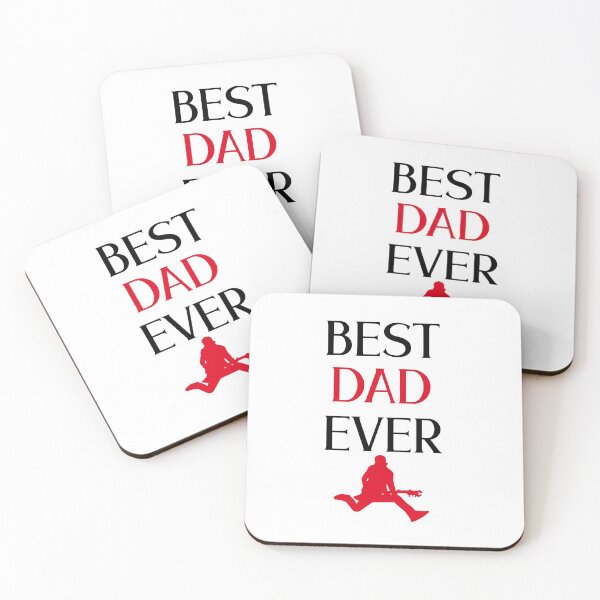 Item preview, Best dad ever music notes  designed and sold by Rami Khalifah.